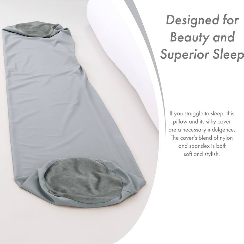 Straight Body Pillow, Premium Microbead,Side Sleeping / Pregnant Women
