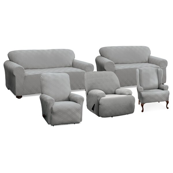 Jumbo best sale recliner slipcovers