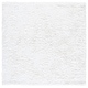 preview thumbnail 16 of 66, SAFAVIEH Handmade Ocean Shag Lyse Glam 2.5-inch Thick Rug 6' Square - Ivory - Square