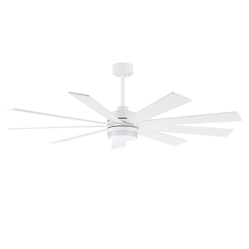 MLiAN DC Motor Indoor Ceiling Fan with Light and Remote