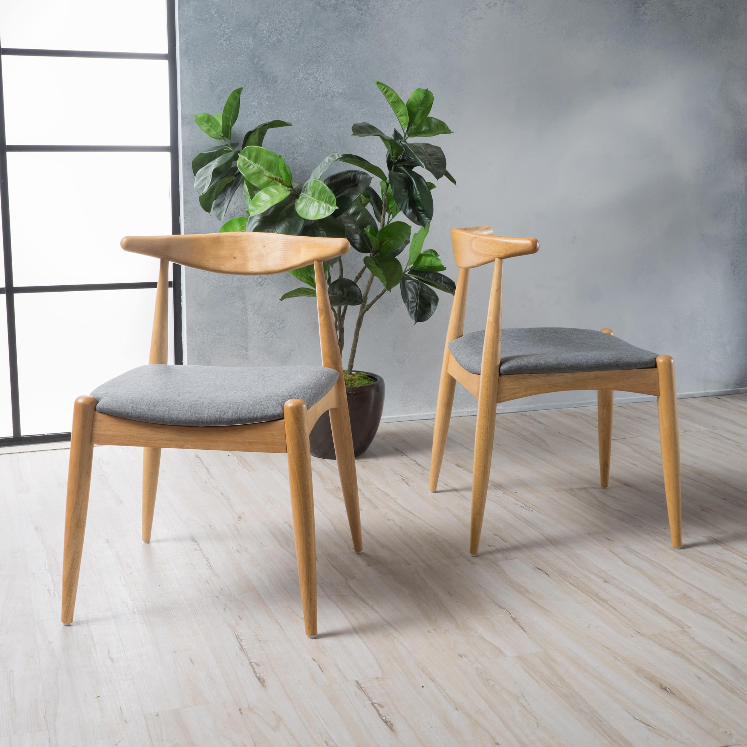 Option Grey with Oak Finish