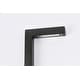 preview thumbnail 4 of 4, Indigo Home Outdoor 12V Cast Brass modern path light 5.25 inch Wide x 22 inch High in Dark Bronze