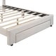 preview thumbnail 31 of 50, Gray Full Velvet Upholstered Bed with Large Storage Drawer - Luxurious Design