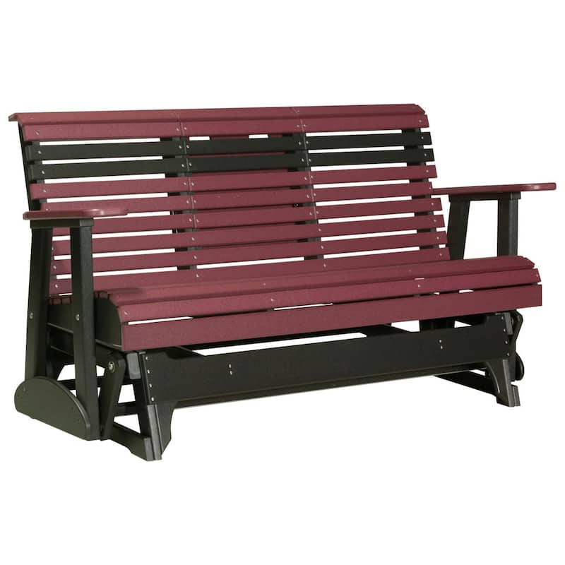 Poly Lumber Plain Rollback Patio Glider