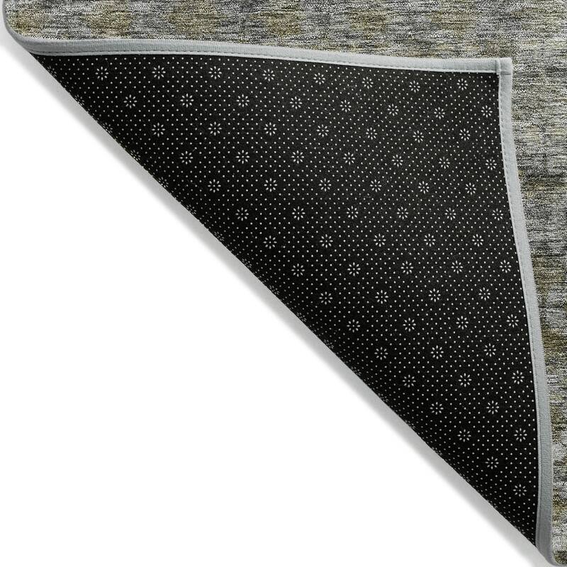 HomeRoots Striped Transitional Rectangle Outdoor Rug
