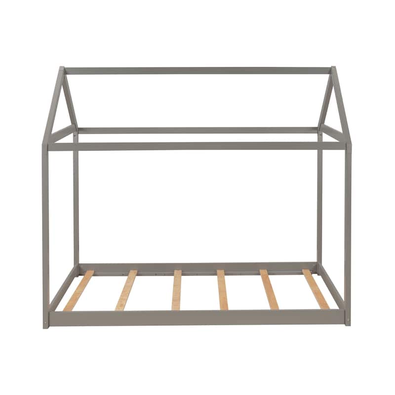 Wooden House Bed