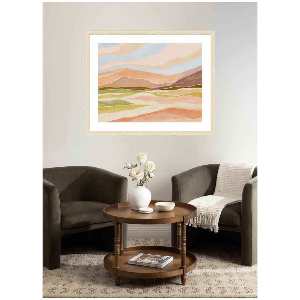 Kate and Laurel Framed Art Compassion by Nikita Jariwala