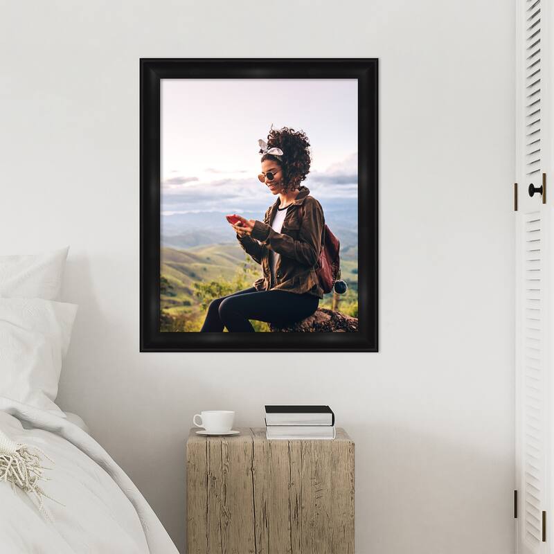 Grand Black Narrow Framed Picture Frame, Photo Frame