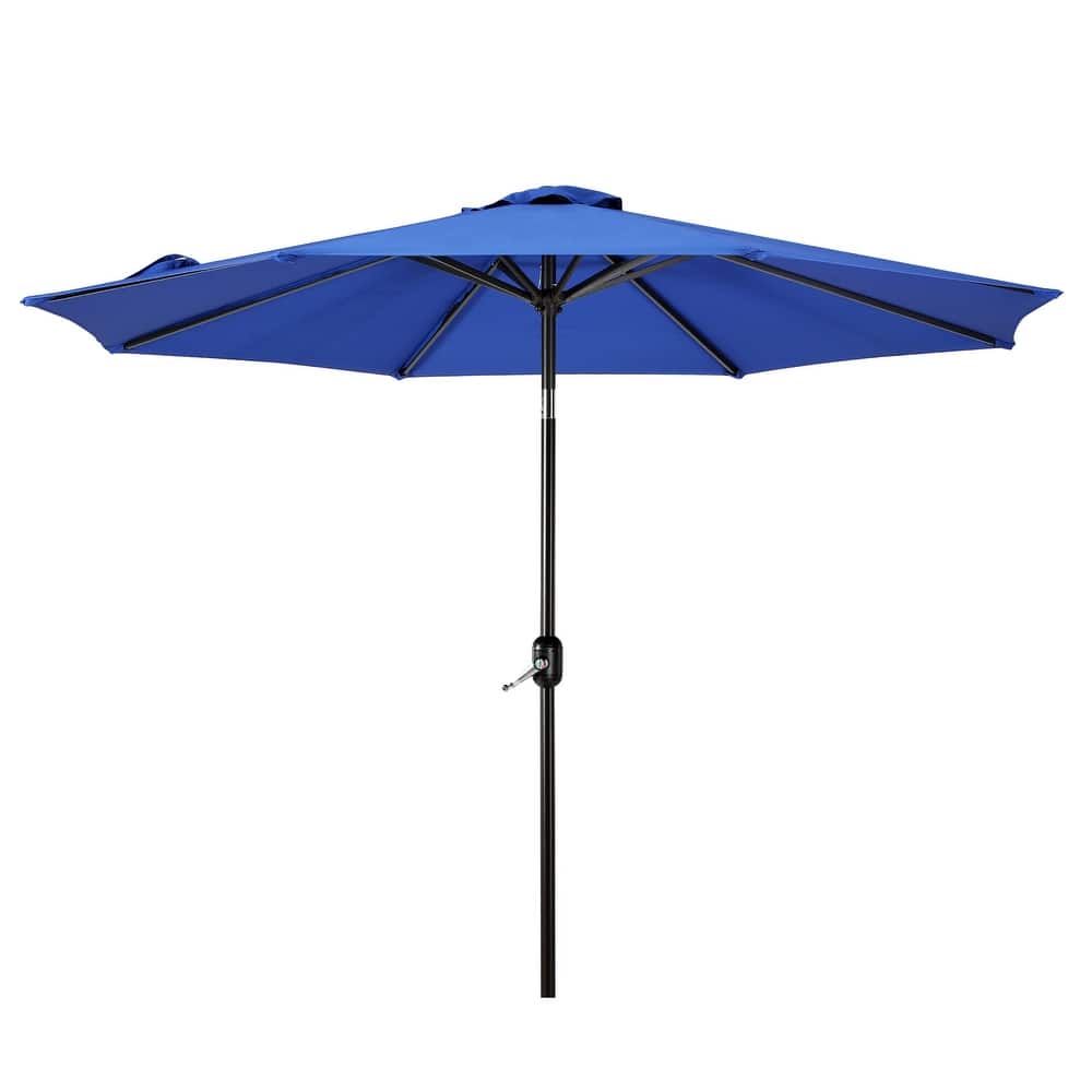 Holme 9-foot Steel Market Patio Umbrella with Tilt-and-Crank