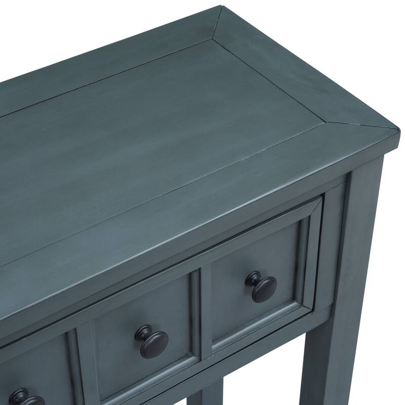 Rustic Entryway Console Table and 60" Long Sofa Table