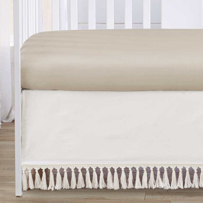Boho Desert Sun Taupe Boy Girl Neutral Sweet Jojo Designs 6p Crib Bedding + BreathableBaby Breathable Mesh Liner