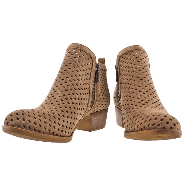 lucky brand basel 3 perforated bootie