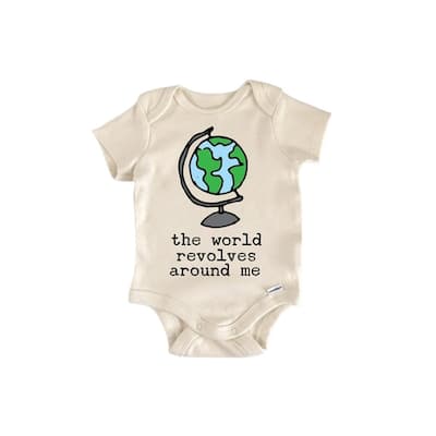 Travel Globe Adventure - Baby Boy Girl Clothes Infant Bodysuit Funny Cute Newborn