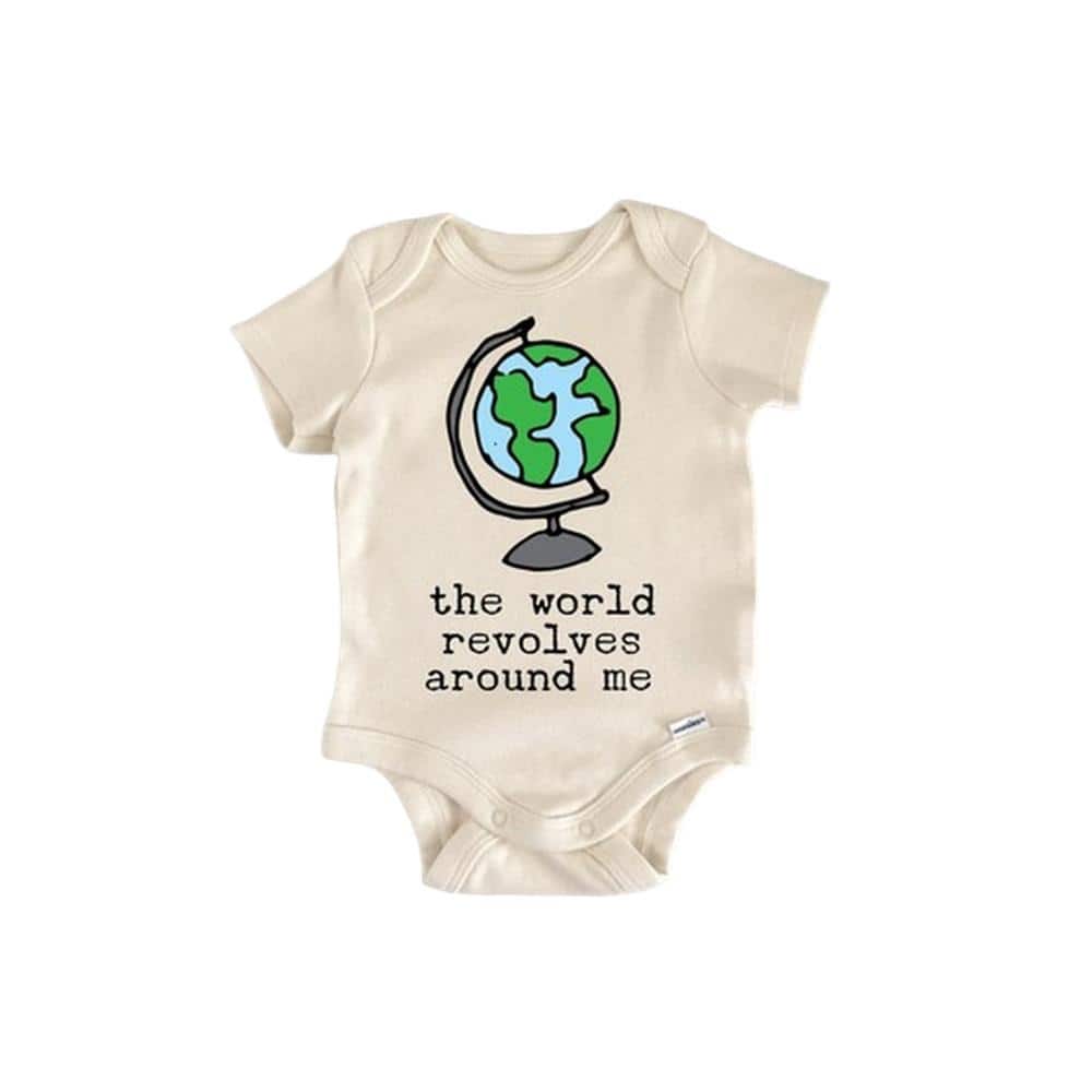 Travel Globe Adventure - Baby Boy Girl Clothes Infant Bodysuit Funny Cute Newborn