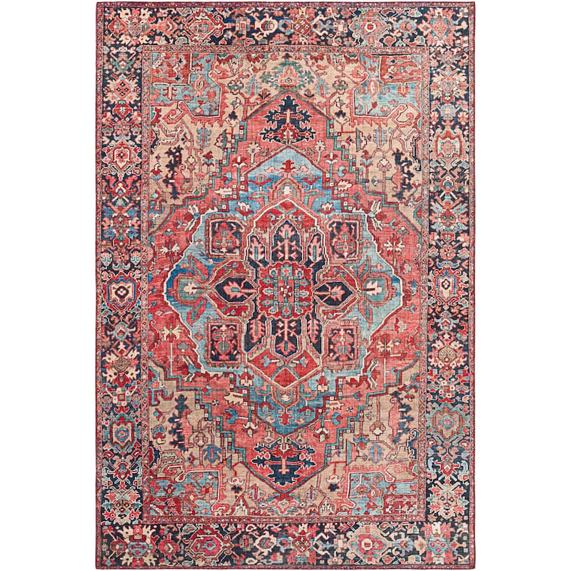 Artistic Weavers Adenia Vintage Medallion Printed Area Rug