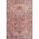 Adenia Vintage Medallion Printed Area Rug
