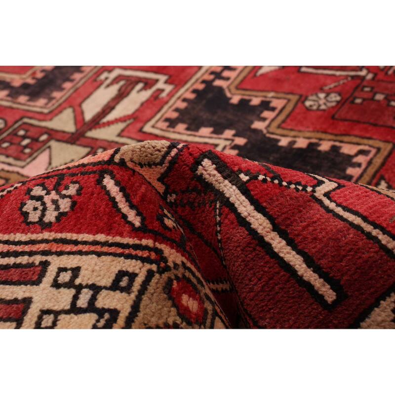 ECARPETGALLERY Hand-knotted Konya Anatolian Red Wool Rug - 3'8 x 11'0