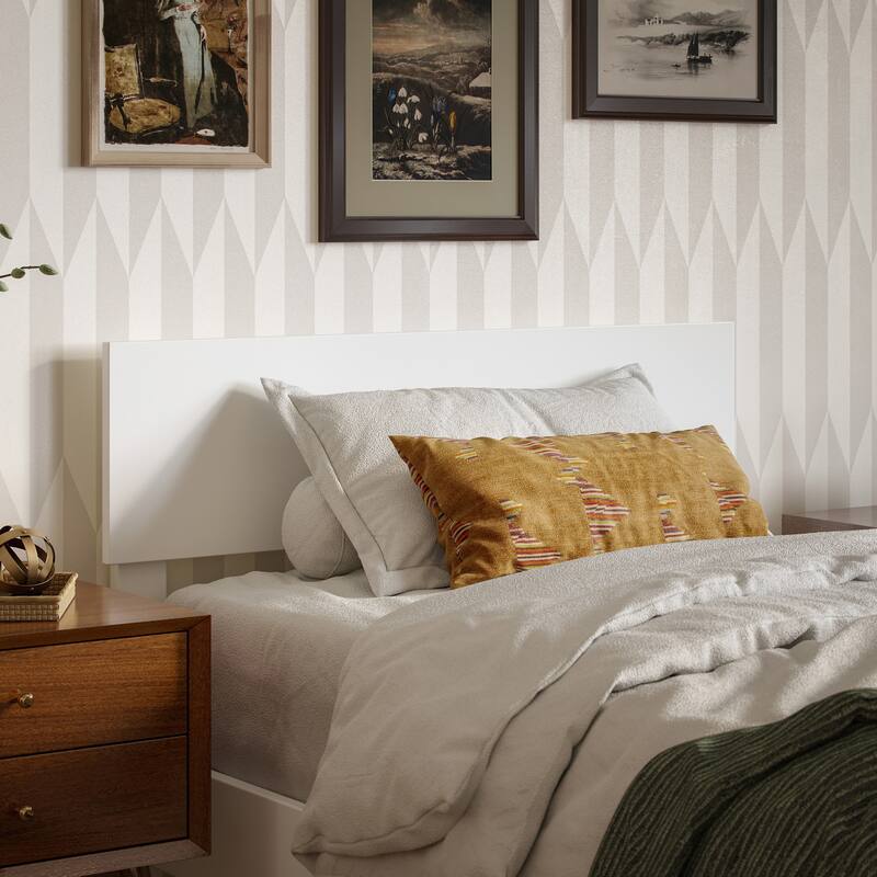 Aria Solid Wood Modern Low Profile Platform Bed