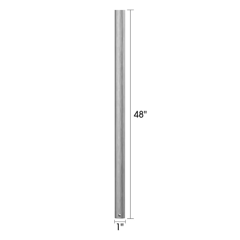 18"/ 24"/ 36"/ 48" Nickel Extension Downrod for Ceiling Fan