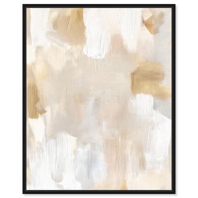 Beige and Cream I Canvas by Art Remedy