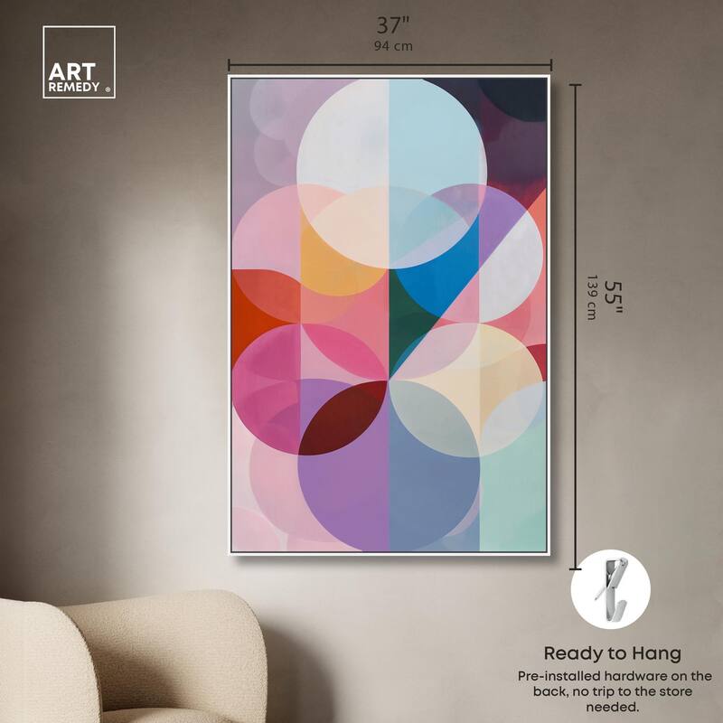Oneiric Circles III Canvas by Art Remedy
