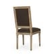 preview thumbnail 35 of 89, Regina Wood Upholstered Dining Chair by Christopher Knight Home