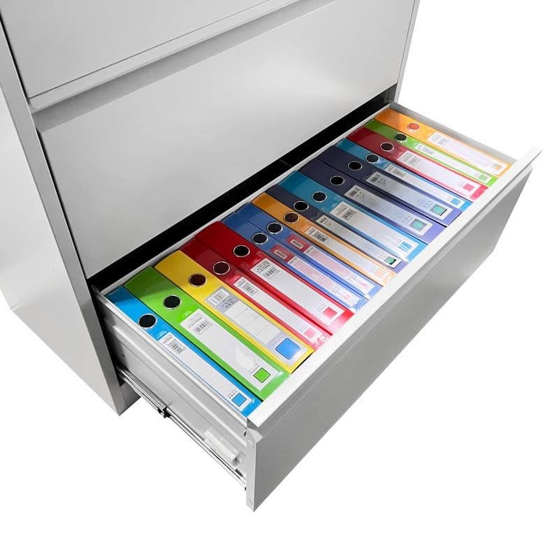 4 Drawer Metal Filing Cabinet with Lock, Legal/Letter/A4/F4 Size