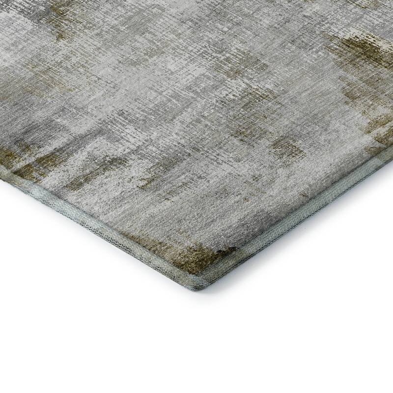 Premium Washable Super Soft Modern Brushstrokes V Mayfield Rug