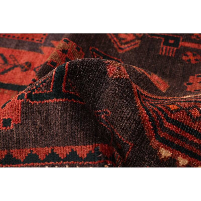 ECARPETGALLERY Hand-knotted Konya Anatolian Dark Grey Wool Rug - 4'8 x 9'4