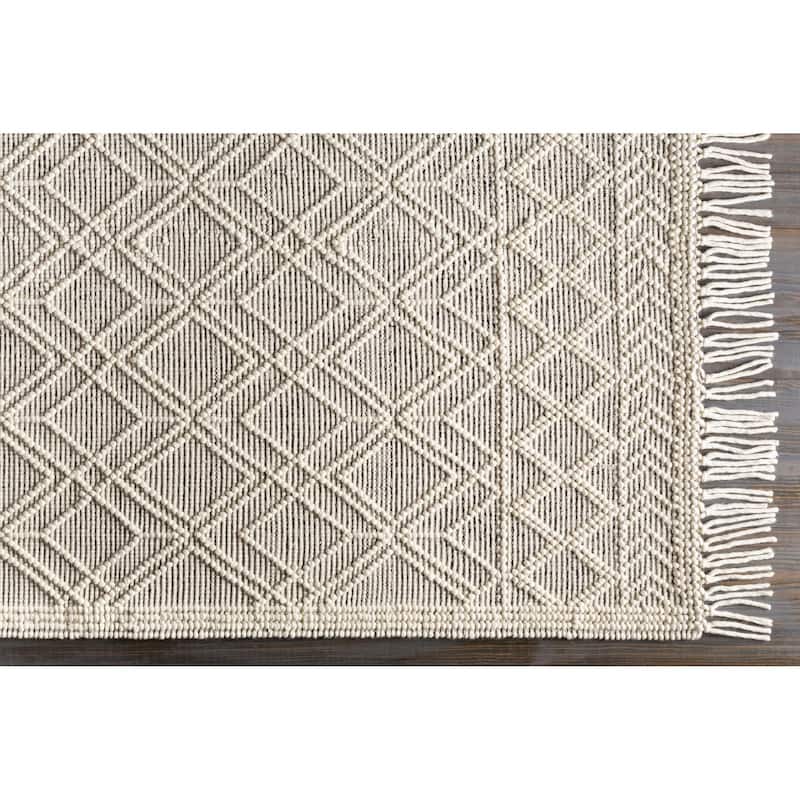 Livabliss Casa DeCampo Farmhouse Diamond Area Rug