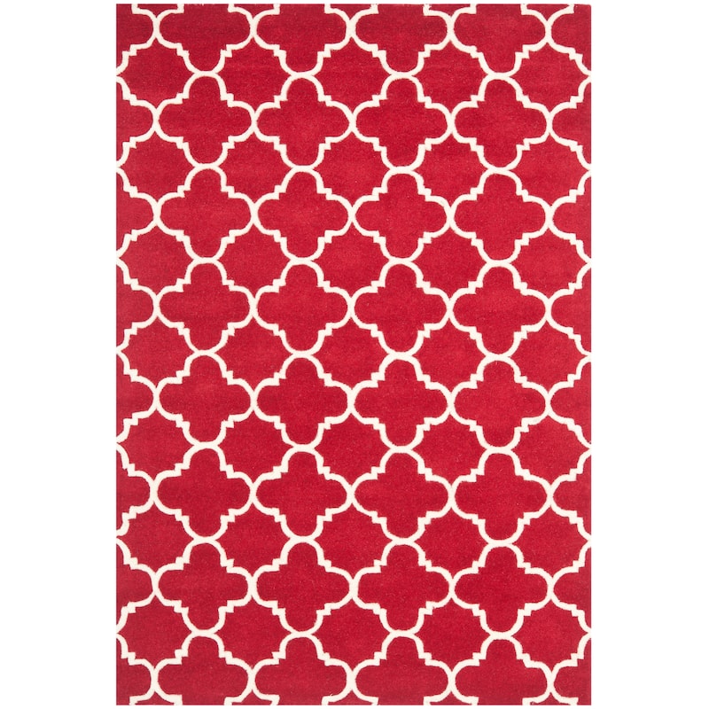 SAFAVIEH, Handmade Chatham Caisa Modern Moroccan Wool Rug