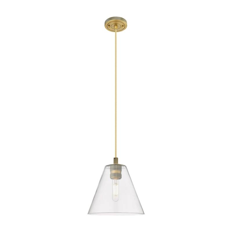Innovations Lighting Downtown Urban - Crown Point - 1 Light 8" Berkshire Cord Hung Pendant