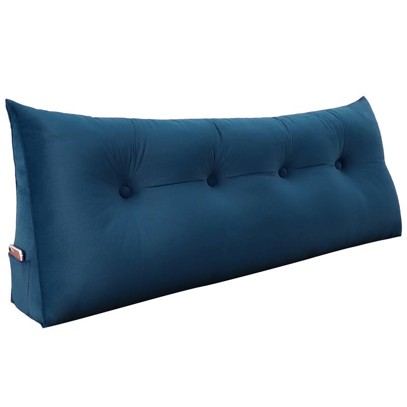 WOWMAX Bed Wedge Bolster Sit Up Reading Pillow Backrest