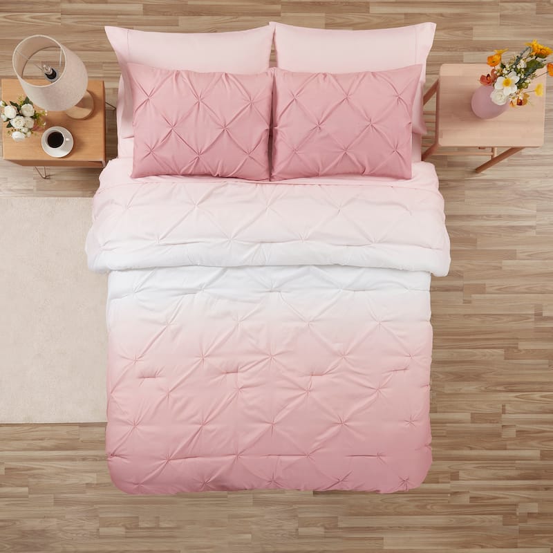 Sweet Home Collection Loralie Ombre Pintuck BIAB