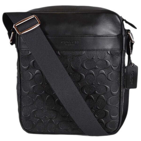 Black Leather Crossbody Bag Coach | semashow.com