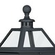preview thumbnail 4 of 3, Vaxcel Lighting Nottingham 3 Light Outdoor Wall Sconce - 10.5 Inches