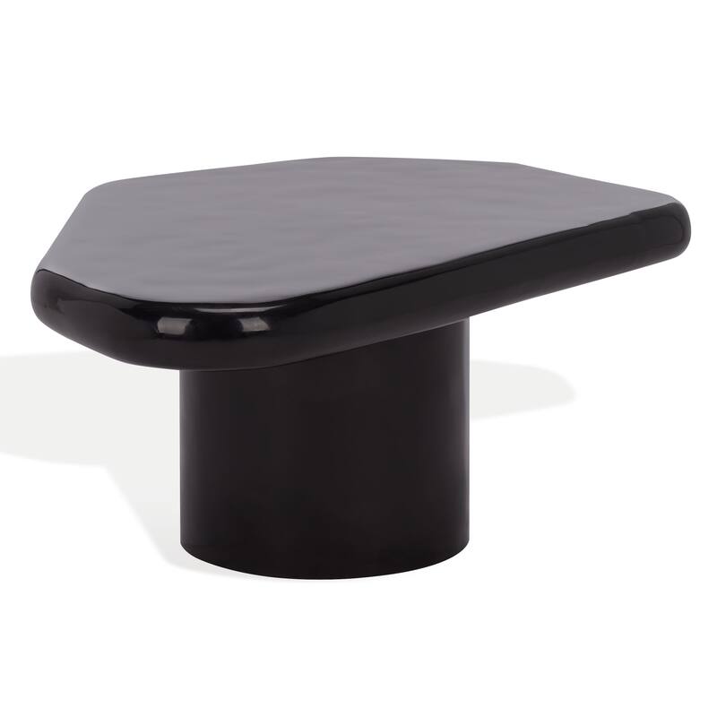 SAFAVIEH Couture Rhianna Concrete Coffee Table - 35"W x 28"D x 14"H