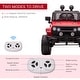 preview thumbnail 5 of 5, 12V Kids Ride On Truck with Parent Remote Control, Electric Battery Powered Toy Car with Spring Suspension