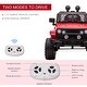 preview thumbnail 5 of 12, Electric 12V Kids Ride On Truck with Remote Control, Adjustable Speed, LED Lights, Spring Suspension, for Ages 3-6