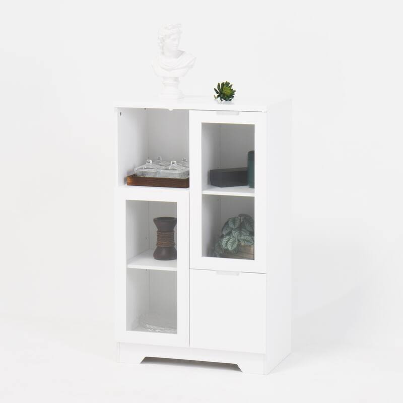 Cabinet with Glass Doors