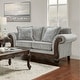 preview thumbnail 15 of 30, Hernen Carved Wood Frame 5-Piece Living Room Set