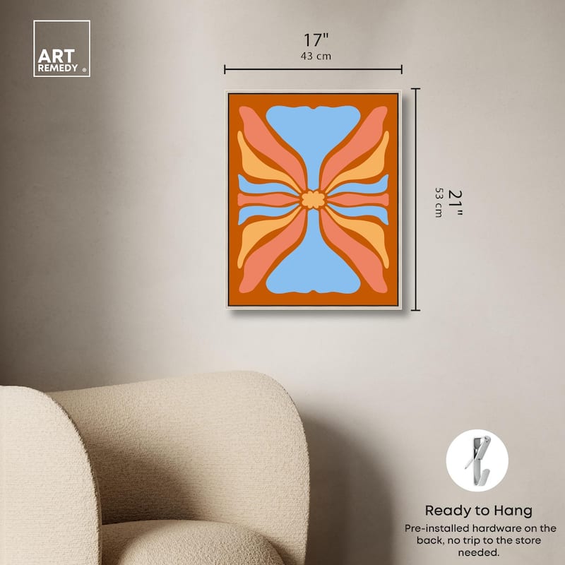 Conception de Fleurs Canvas by Art Remedy
