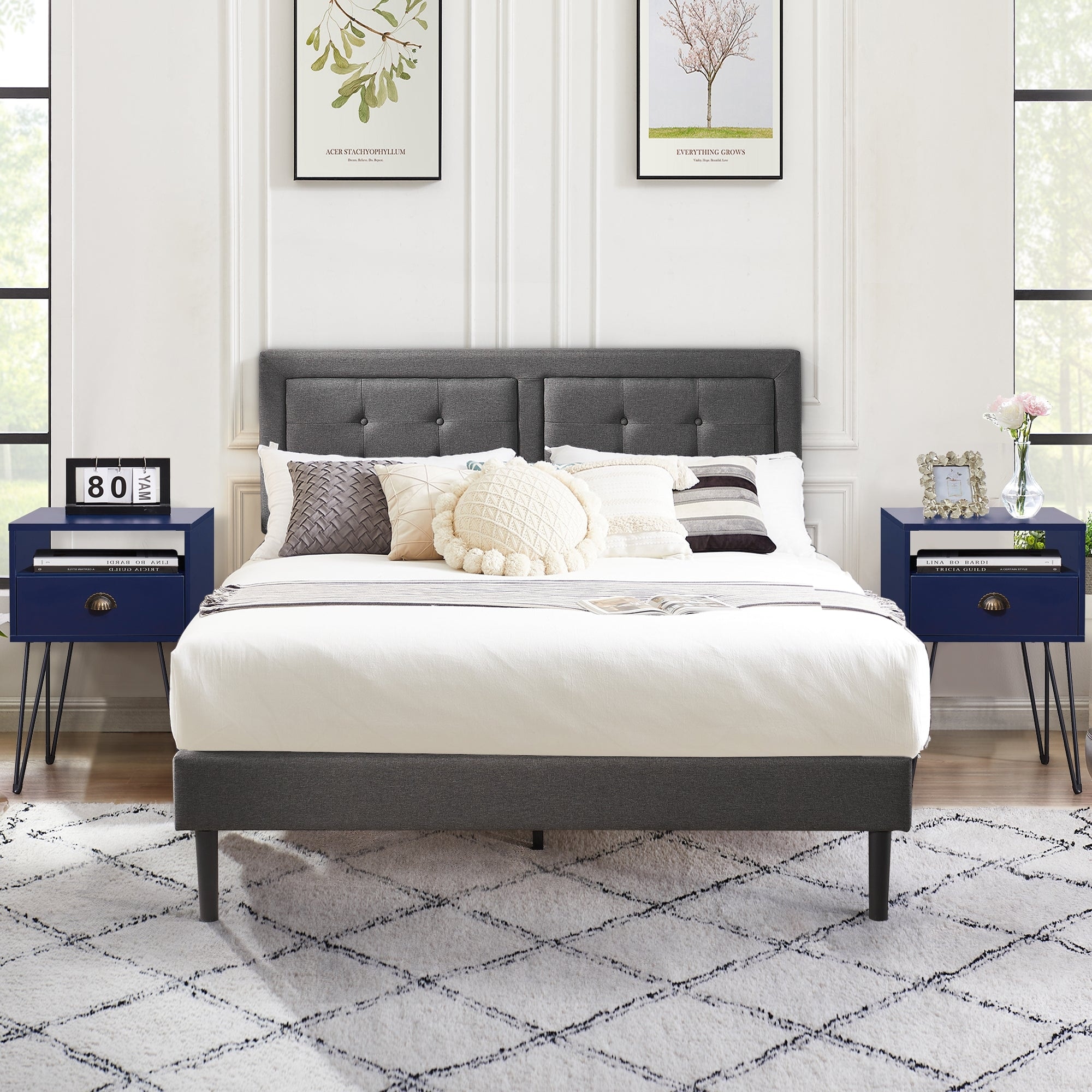 Nightstands for adjustable beds sale