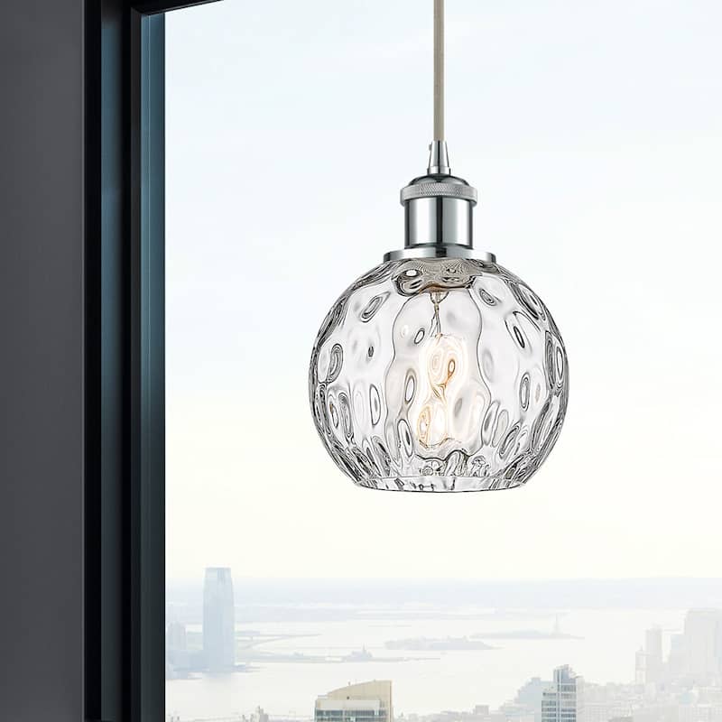 Innovations Lighting 516-1P-8-6 Athens Pendant Athens 6" Wide Mini