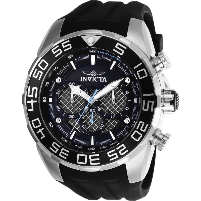 Invicta Men's 26314 'Speedway' Black Silicone Watch