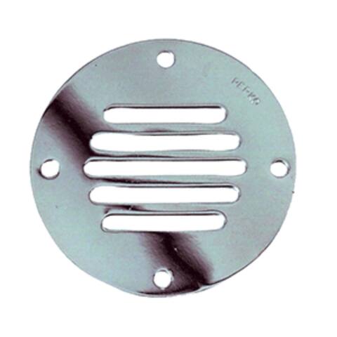 6" Stainless Steel Chrome Plated Round Locker Ventilator