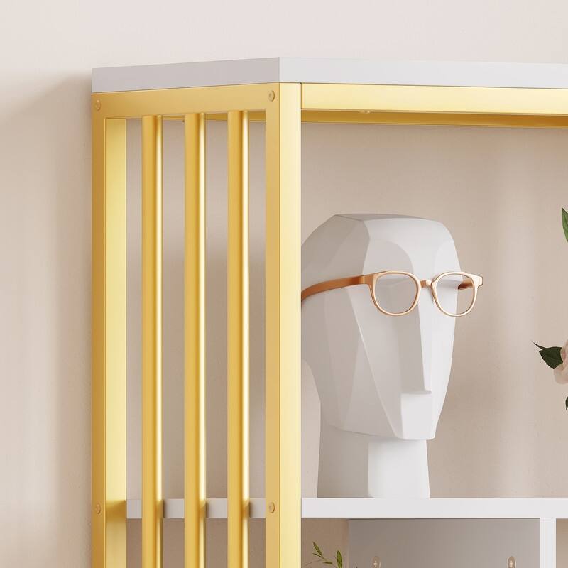 Modern Bookshelf with Drawers