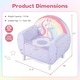 preview thumbnail 4 of 5, Children's Cartoon Sofa Armrest Chair w/Sturdy Wood Construction