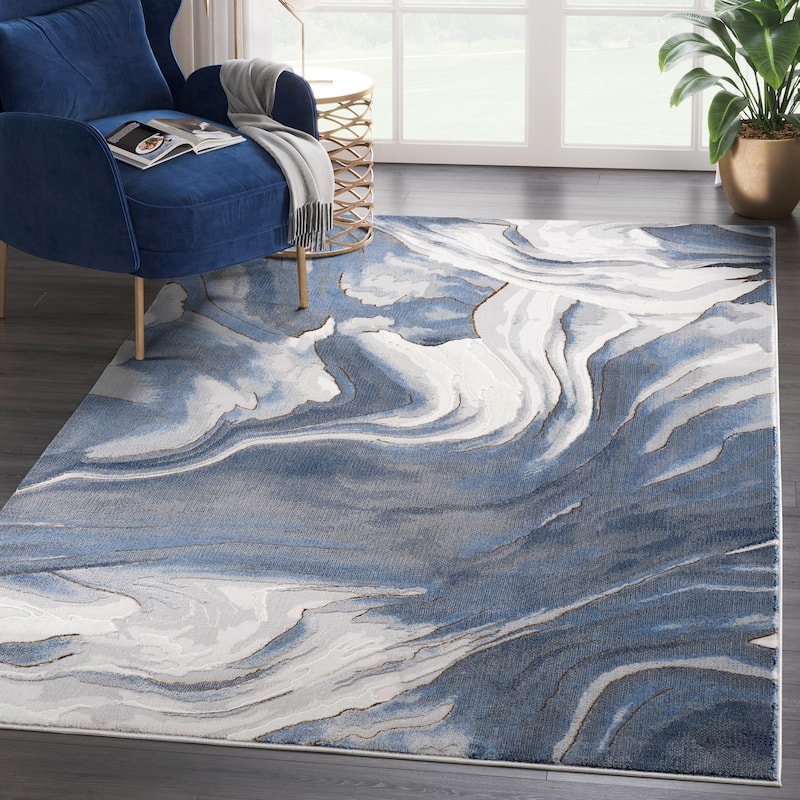 Abani Rugs Regal Sand Wave Pattern Area Rug