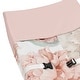 preview thumbnail 4 of 4, Sweet Jojo Designs Boho Shabby Chic Floral Girl Changing Pad Cover Ivory Bohemian Vintage Garden Watercolor Flower Nature Rose